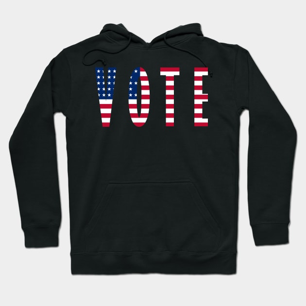 Vote America Hoodie by DWFinn